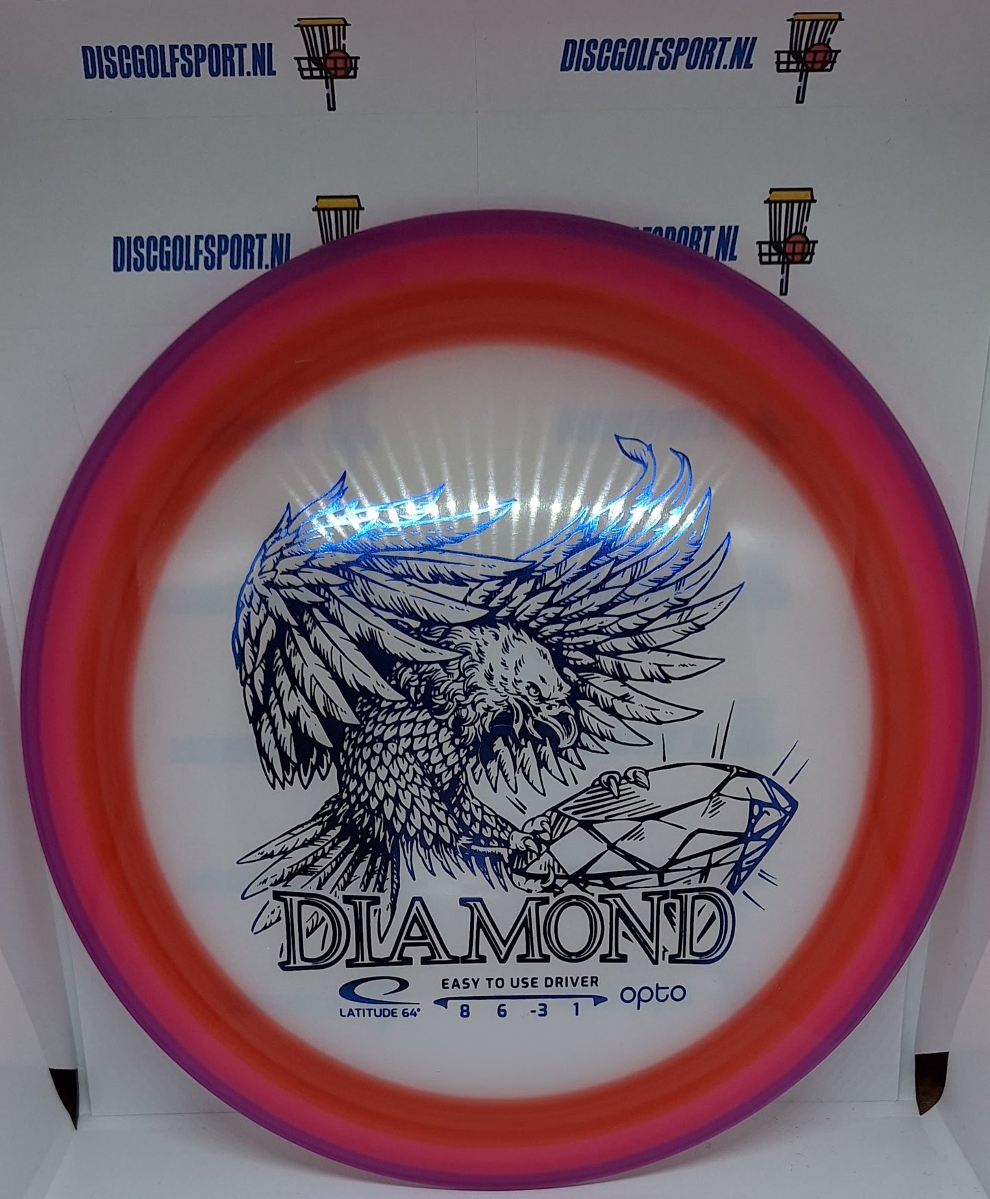 JustLax Discs Diamond Opto Dyed