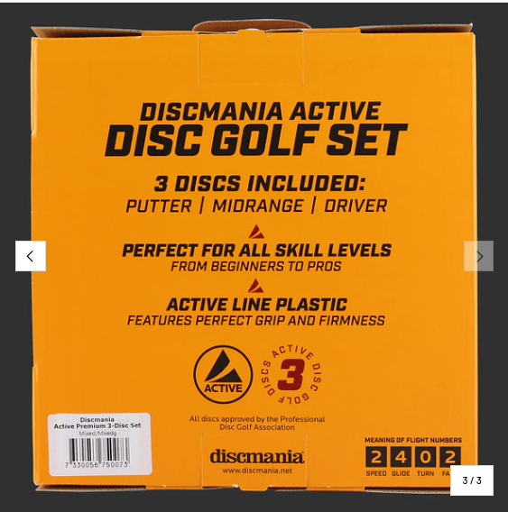 Discmania Active Premium Startersset