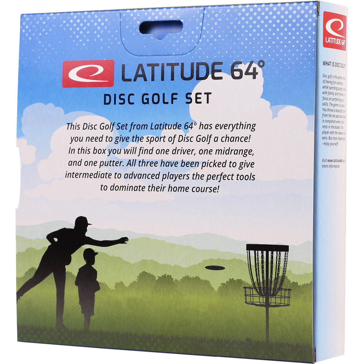 Latitude 64 disc golf set