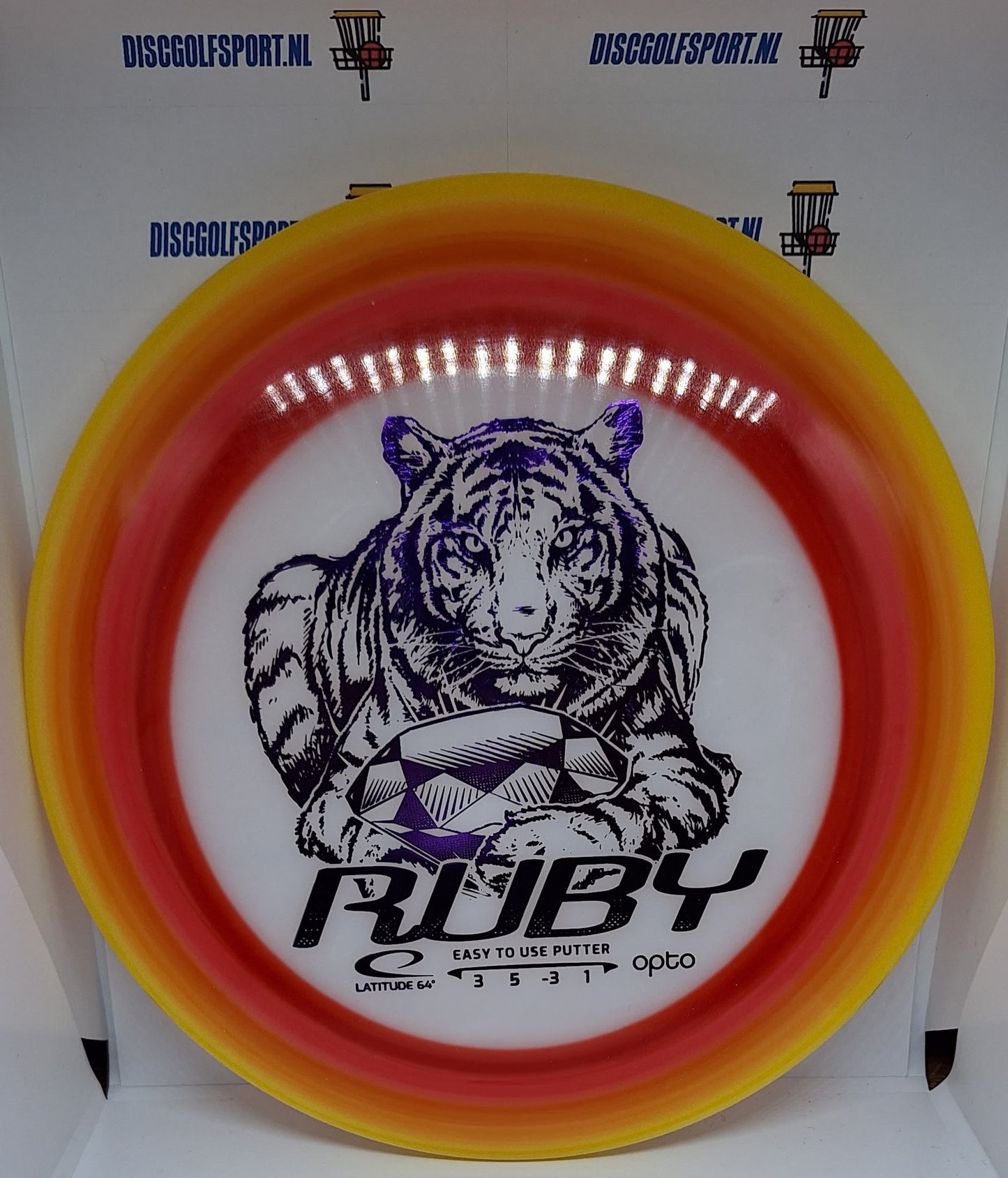 JustLax Discs Ruby Opto Dyed