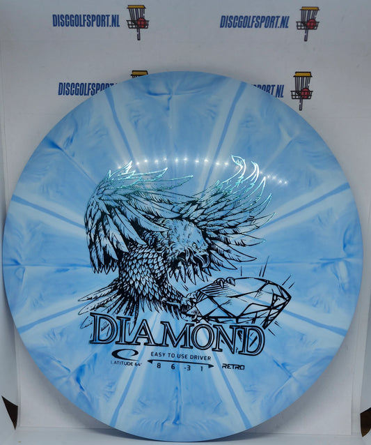 Latitude 64 diamond_retro_blauw