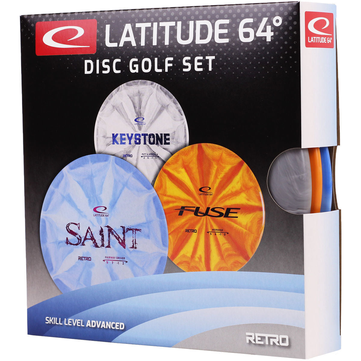 Latitude 64 disc golf set