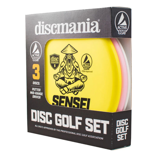 Discmania Active Soft Discgolf Set